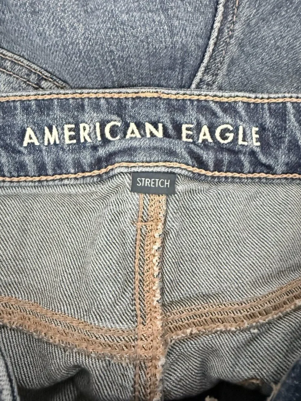 American Eagle Outfitters Super High-Rise Baggy Wide-Leg Jeans Blue 12 X-Short